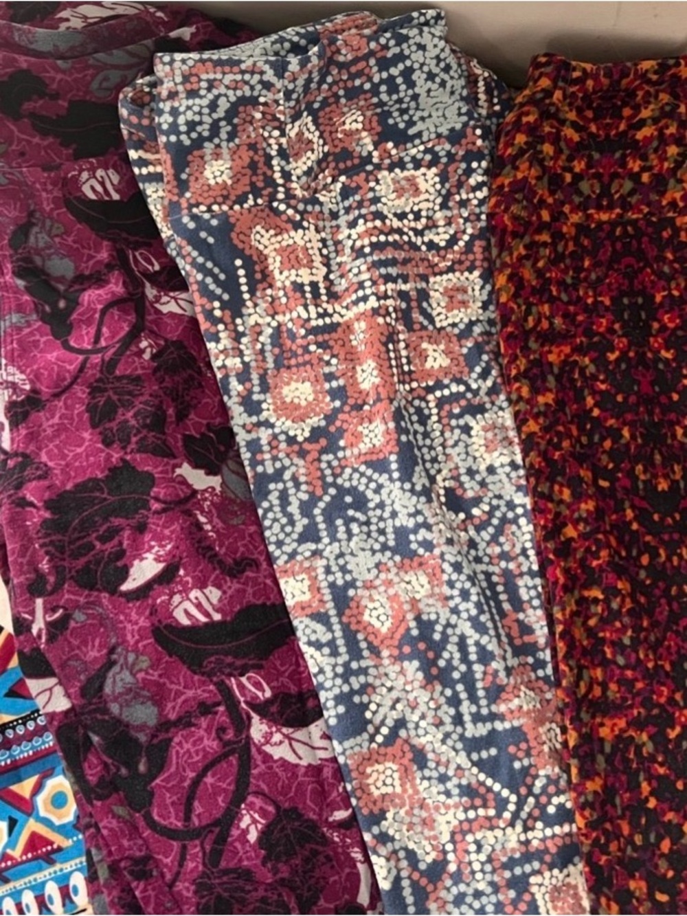 LulaRoe Patterned Leggings - OS